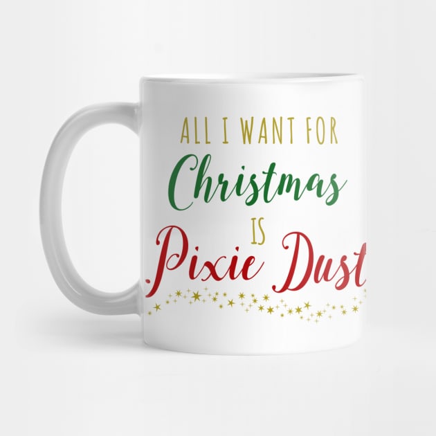 All I Want For Christmas (Color) by onarolltees